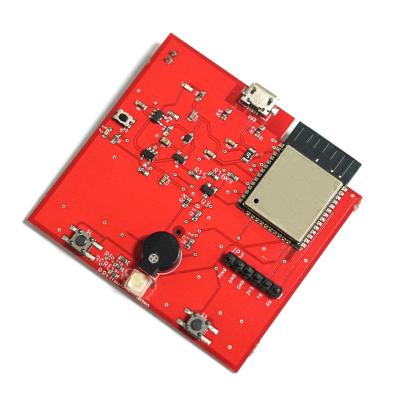 UL Certificated Double Layer Red FR-4 Printed Circuit Board PCBA For Electronics Manufacturing