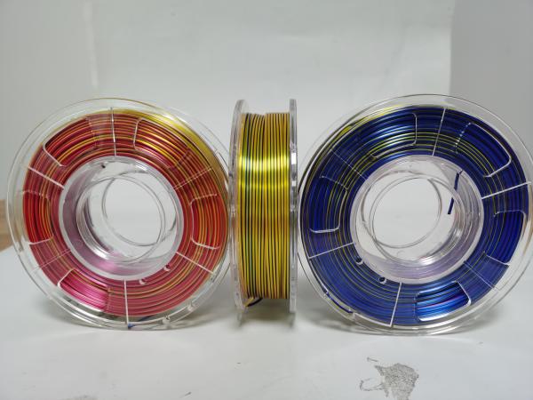 Pla Silk Tripe Color Dual Color Filament Most Popular Products