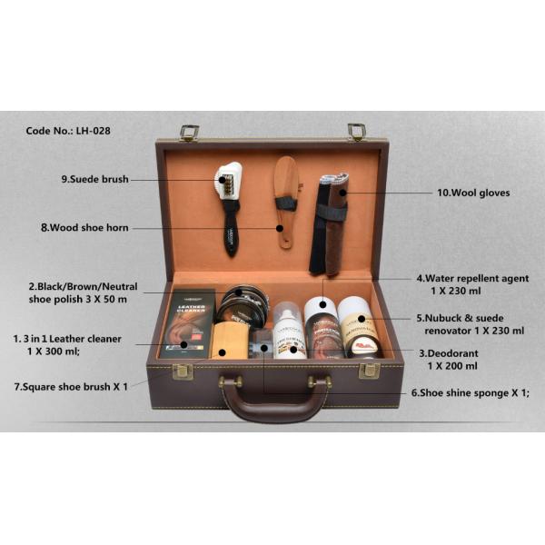 Инструменты набора 10 ботинка Nubuck сливк Renovator кожаные кормя очищая