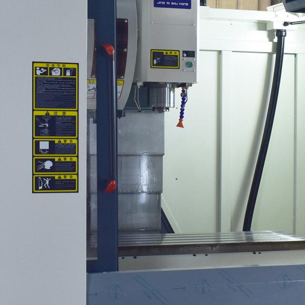 3 Axis Vertical Cnc Machining Center 8000mm/Min Cutting Rapid Feed