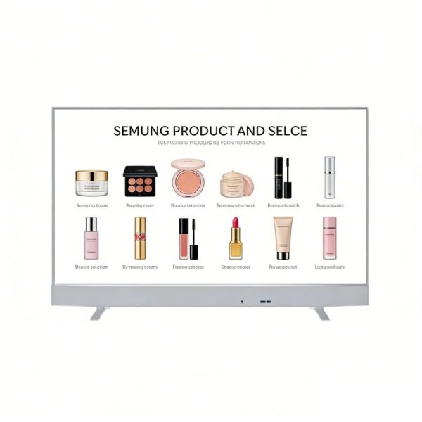 55 Inch Smart OLED 4K Information Kiosk Transparent OLED Display for Interactive Digital Signage