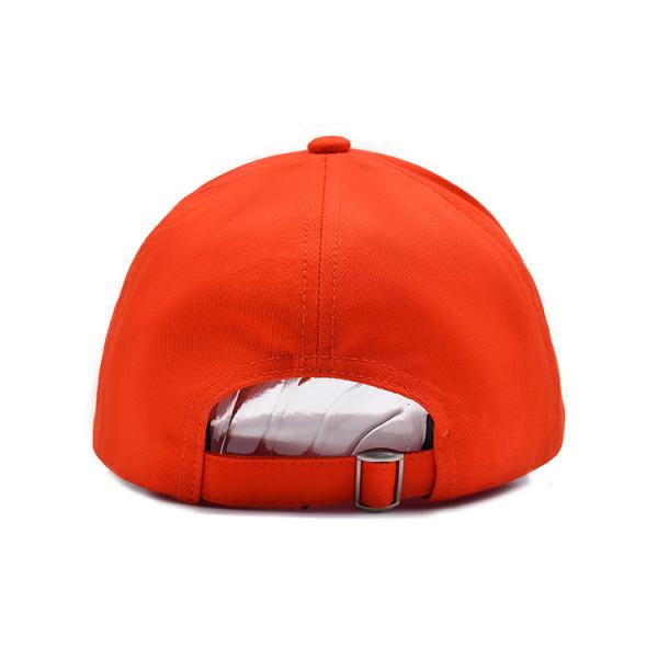 Customized Cotton Baseball Cap With Embroidered Logo Curved Visor Adjustable Closure
