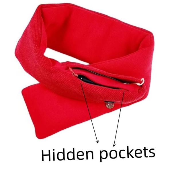 Нагревая температура шарфа 3-Level пусковой площадки топления Graphene шарфа нагретая дамами регулируемая