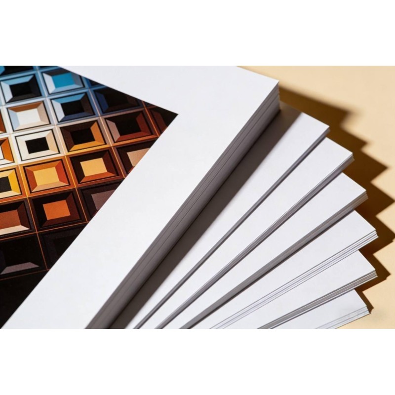Anti Glare 120g Double Sided Matte Paper Fast Drying Bleed Resistance