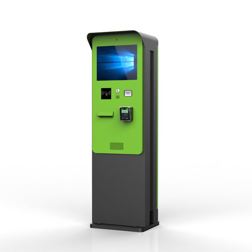 Parking Payment Station Entry Ticket Kiosk And Exit Payment Kiosk For Parking Lot Outdoor Kiosk