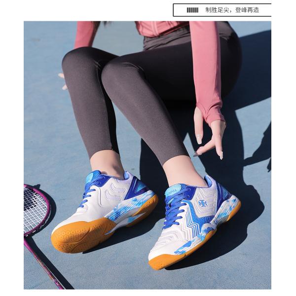 Custom Tennis Badminton Shoes With Lightweight Anti-Slip Feature Fashion Design In Large Size 46 47 Outdoor Wearing