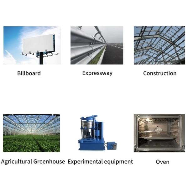 En el caso de los materiales de acero, se utilizará una bobina de acero galvalume - anticorrosión - grado DX51D - recubrimiento AZ100