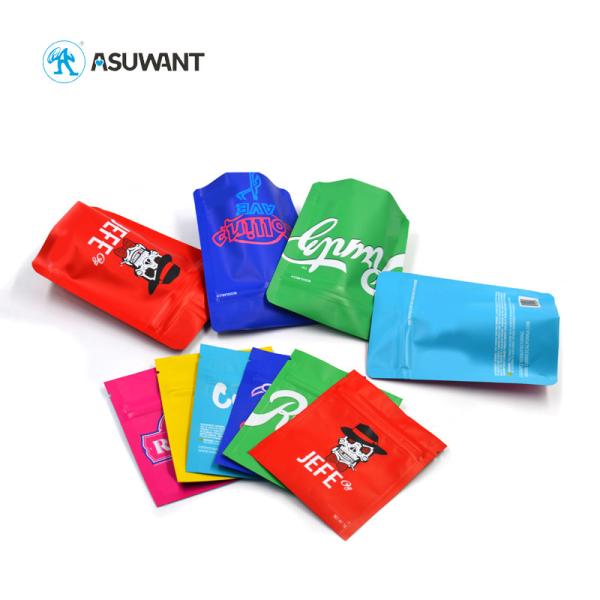Os sacos de Mylar da prova do cheiro do alimento dos meninos da selva de Runtz levantam-se sacos sem perigo para as crianças