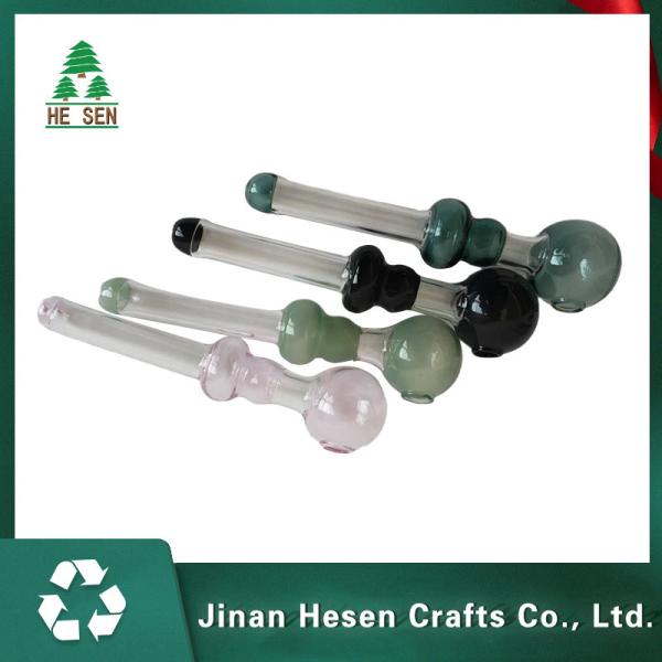 Colored Glass High Borosilicate Smoking Oil Pipe