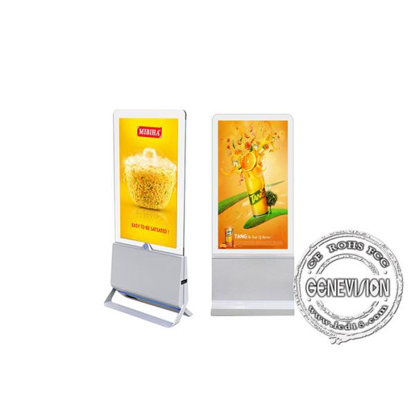 Signage ультра тонкого двойного экрана прозрачный OLED Wifi цифров