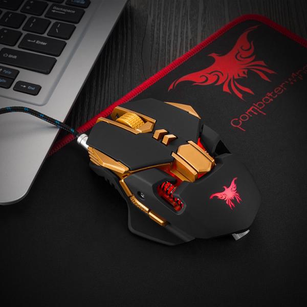 Wired 25uA 3200 DPI CW50 Computer USB Mouse