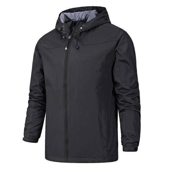 Custom Logo Blank Waterproof Windbreaker Jackets Plus Size Men's Tracksuit Jacket XMAMLON