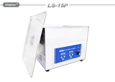Máquina ultrassônica sônico da arruela do banho 15L da limpeza, líquido de limpeza ultrassônico do carburador para o alumínio