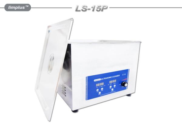 Sonic Cleaning Bath 15L Ultrasonic Washer Machine , Carburetor Ultrasonic Cleaner For Aluminum
