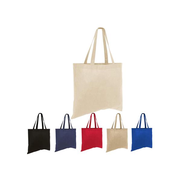 Black 38*42cm Non Woven Polypropylene Tote Bags Without Bottom