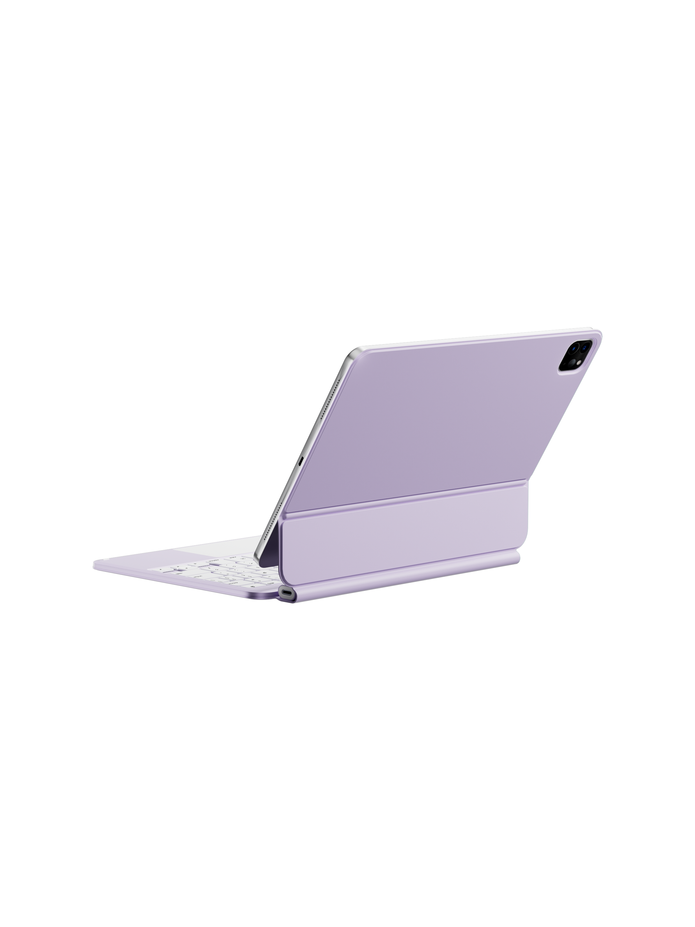 High Quality Aluminum Alloy Scissor RGB Backlit New Magnetic Adsorption Wireless Keyboard Case for iPad Pro(2025)13