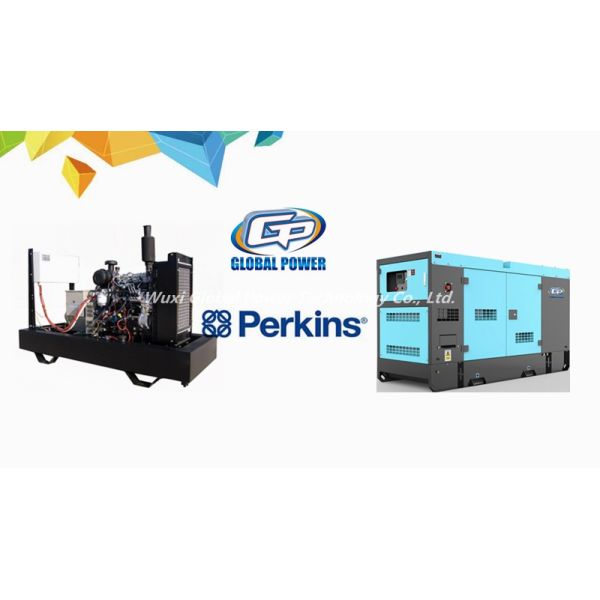 20 KVA / 16 KW Water cooled Open Diesel Generator Set Powered by Perkins Engine