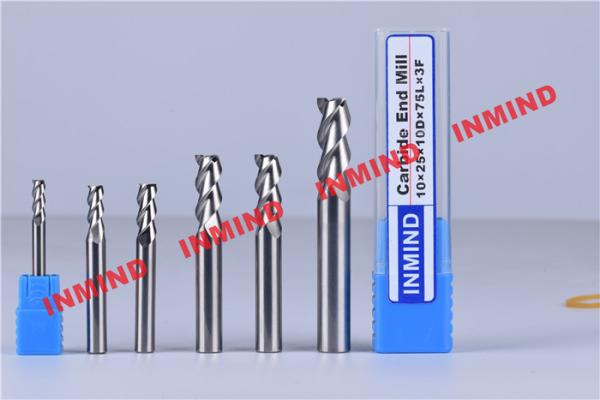 7 mm Cutting Length Aluminum End Mill For Molding / Engine Industry
