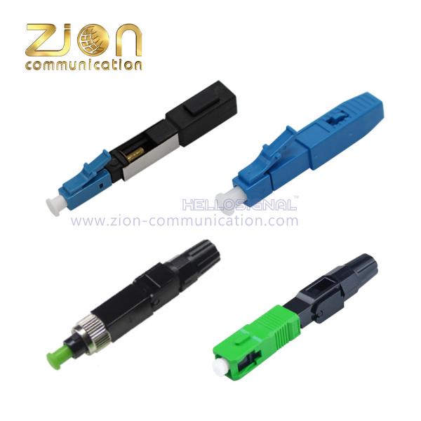 Conector rápido da fibra - LC/SC/FC - conjuntos de cabo de fibra ótica do fabricante de China - Zion Communication
