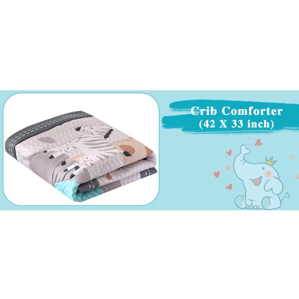 Premium 3 piezas de dibujos animados de ropa de cama para bebés, recién nacidos y bebés