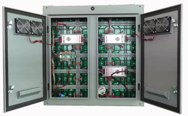 Magnet Install Outdoor LED Video Screen With SMD 3535 Kinglight LED Lamps Shenzhen Factyory