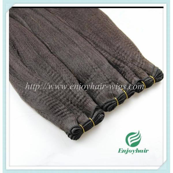 Chinese 5A virgin hair weave ,natural color,yaki straight hair extension 10''-26''length