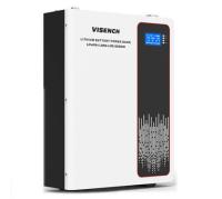 51.2V 200Ah 300Ah 5kw 10kw 15kw 30kw Bateria de iões de lítio Armazenamento de energia Pacote recarregável Lithtech Sistema de inversor solar doméstico