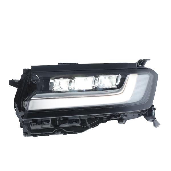 100% Tested Auto Headlight Car Head Lamp Light For TOYOTA Land Cruiser 2022-2024 ABS Plastic