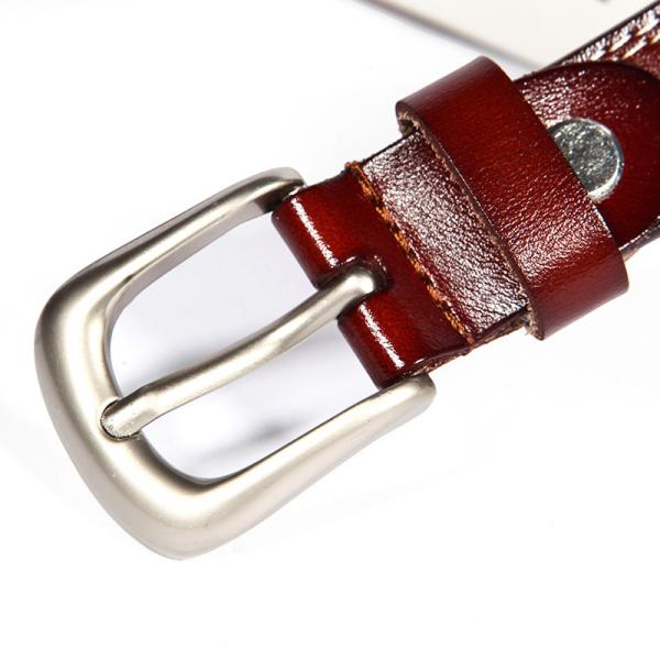 джинсы дам 135cm кожаного пояса широкой женщины 2.5cm поддельные