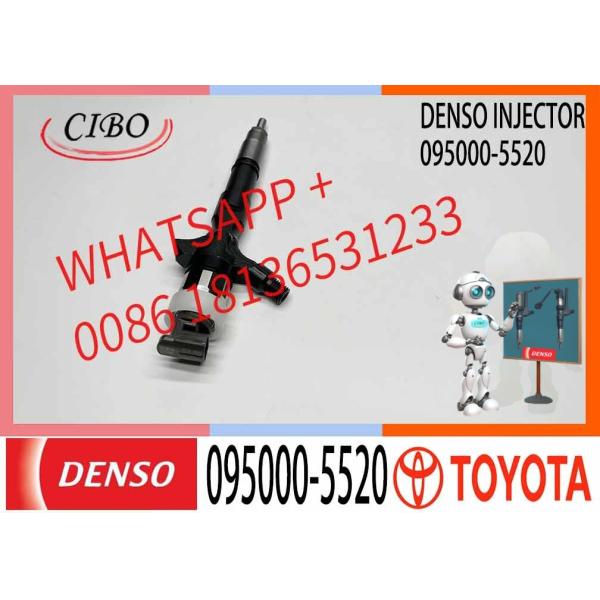 For Toyota Hilux Diesel Engine Spare Parts New OEM 095000-5520 23670-0L010 Fuel Injector Injection Valve Car Part