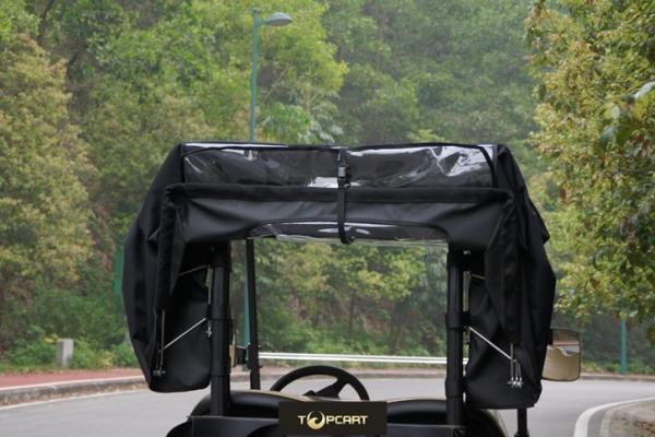 Eco - Friendly Colorful 2 Seater Golf Cart , Battery Low Speed Electric Vehicles