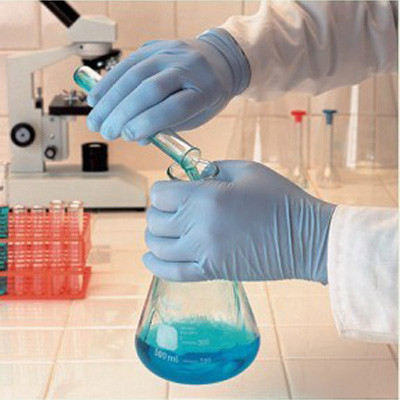 latex free black nitrile examination gloves highly durable for hospital