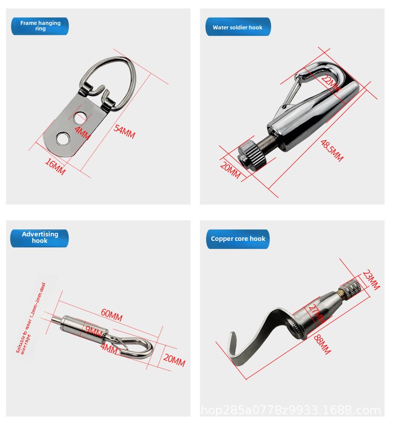 Special Modern Picture Hanging Device with Lighting Wire Rope Adjustable Code for Art Exhibition Fixed Door Window Rollers
