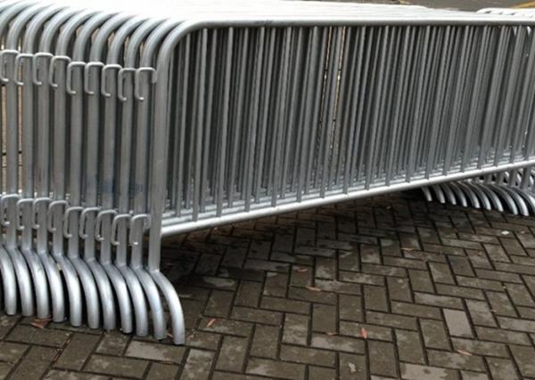 Galvanized Temporary Construction Fence Movable Traffic Control Barrier Fence