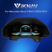 VIKNAV Panneau d'instruments numérique Cluster de voiture Mercedes Benz Classe E W212 2010-2013