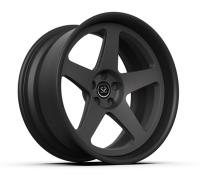Jantes forgées faites sur commande de noir de graphite de la roue 18inch 18x9 de legs de Subaru de 2 morceaux