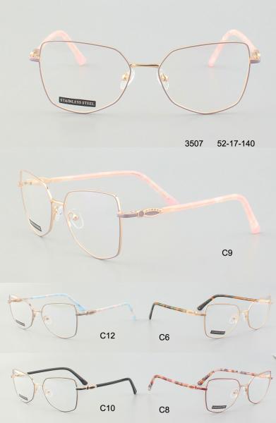 Blue Light Stainless Steel Reading Glasses for Women