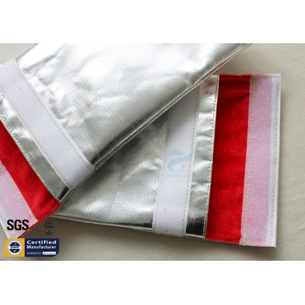 Plata resistente al fuego incombustible de la fibra de vidrio de la bolsa del documento 1022℉ del bolso lisa