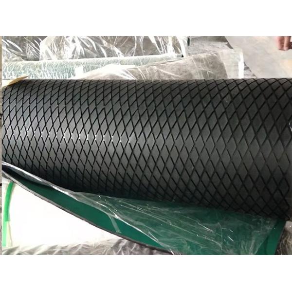 Herringbone Conveyor Pulley Lagging Natural Rubber Pulley Lagging Material