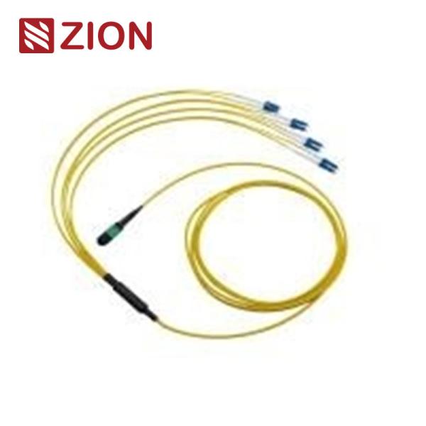 8 Fibers MTP to LC 8F Single mode Fiber Optic MTP-LC 2.0mm Straight harness Cables