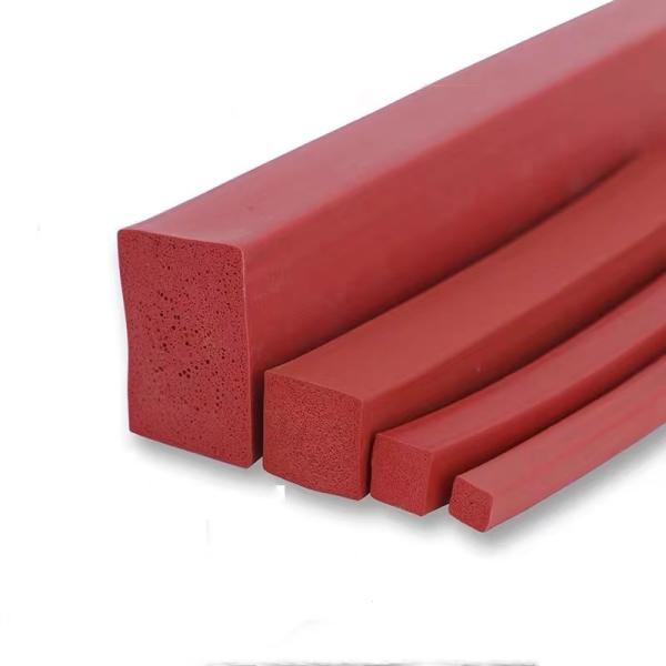 Custom Size Hot Style Self Adhesive Silicone Rubber Strip for Wood Metal Security Door
