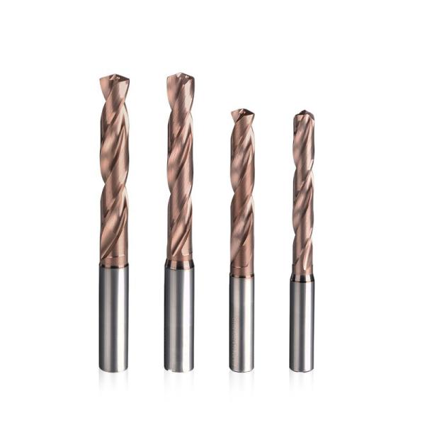Inner Coolant Hole Carbide Drill Insight Cutting Tools DIN 3XD Step Drill For Stainless Steel