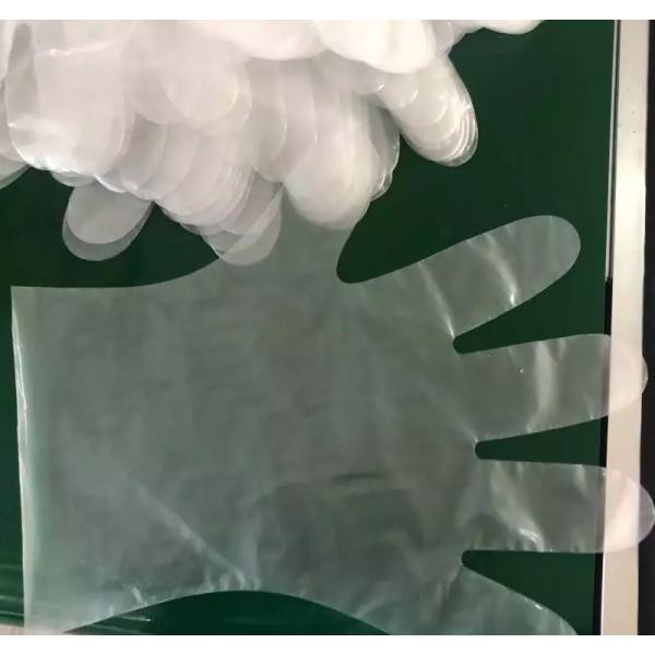 Производственная линия перчатки высокоскоростного PE компании ZX пластиковая 	обслуживание гарантии