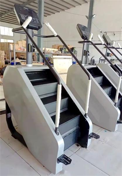 Wholesale Stainless Steel Stair Master Climber Electric Powered Fitness Stepper for Home Use Cardio Machine for Commercial Gym