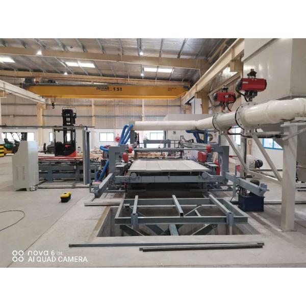 Машина слоения клея высокой точности для производственной мощности листов доски 50 цемента волокна