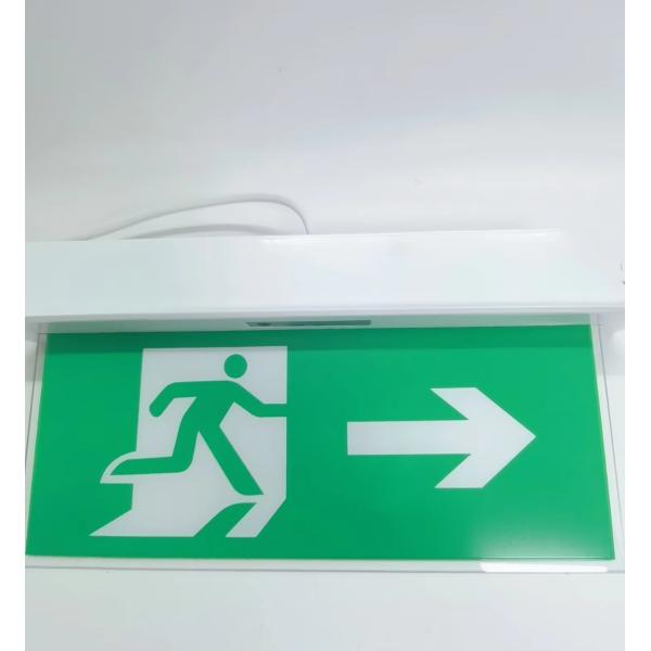 25000 Hours Lifespan 3W Embedded Acrylic LED Emergency Light for Safety Exit in