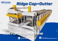 High Efficiency Roll Former With Hydraulic Cutter And Safety Chain Cover For Roofing Profiles