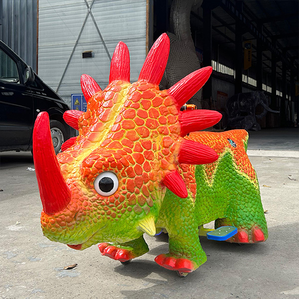 Animatronic Walking Dinosaur Scooter Model Electric Ride On Animated Dinosaur