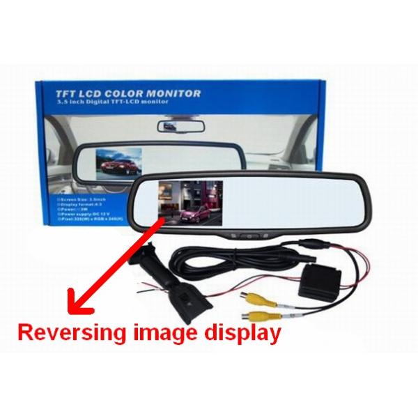 Ouchuangbo 3.5 inch digital screen Rear view mirror 960*240 automatic signal detection OCB-RV352