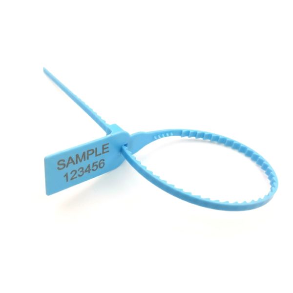 US-PS335W 275N Plastic Security Seals 40*26mm Marking Area For Pull Tight Sealing